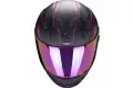 Casco integrale Scorpion EXO 390 BEAT Nero opaco Rosa