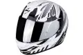 Casco integrale Scorpion EXO 390 POP Bianco Nero