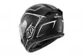 Casco integrale Shark D-SKWAL 3  DRONE Mat Nero Bianco Nero