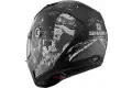 Casco integrale Shark RIDILL THREEZY Nero Opaco Bianco Antracite