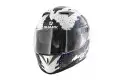 Casco integrale Shark S700-S Squad bianco nero blu