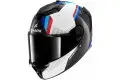 Casco integrale Shark SPARTAN GT PRO DOKHTA CARBON in fibra Carbon Bianco Blu