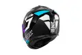 casco integrale sport GT Shark Spartan GT Pro Carbon Zarco Track Racer blu