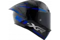 Casco integrale Suomy S1-XR GP CARBON HYPERSONIC BLUE E06-FIM in fibra Nero Blu