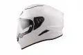 Casco integrale Suomy Speedstar Plain in fibra bianco