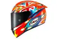 Casco integrale Suomy SR-GP FULLSPEED E06  multicolore  in fibra