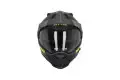 Casco integrale touring Acerbis REACTIVE 2206 in fibra Nero Grigio