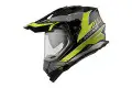 Casco integrale touring Vemar KONA EXPLORER Giallo Fluo