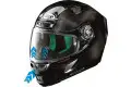 Casco integrale X-Lite X-803 Ultra Carbon MASTERY in fibra Nero Carbon Rosso