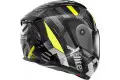Casco integrale X-Lite X-903 Ultra Carbon CREEK N-COM in fibra Nero Carbon Bianco Giallo