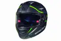 Casco intgrale MT Helmets Kre Sv Intrepid C1 in fibra Nero Verde Opaco