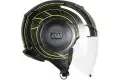 Casco jet Agv Fluid Multi Chicago nero opaco giallo