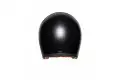 Casco jet AGV Legends X70 E2205 SOLID in fibra Nero opaco Oro