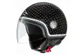 Casco jet Axo Subway Nero Bianco