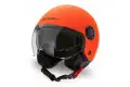 Casco jet Befast RAPID III doppia visiera Arancio Fluo Opaco