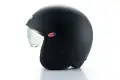 Casco Jet Blauer Pilot 1.1 monocromatico nero scuro