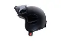 Casco jet Caberg Ghost con maschera removibile nero opaco