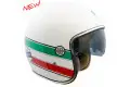 Casco jet CGM 133I Italia Verde Bianco Rosso