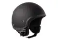Casco jet CGM Malindi 104A Nero Gommato