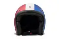 Casco jet DMD VINTAGE STAR COMET rosso
