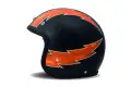 Casco jet DMD VINTAGE THUNDER nero