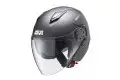 Casco jet Givi 12.3 Stratos titanio opaco