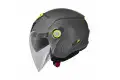 Casco jet Givi 12.5B Grigio Lucido