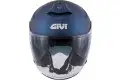 Casco jet Givi X.22 Planet Blu opaco