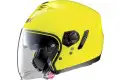 Casco jet Grex G4.1 E KINETIC Led Giallo