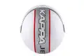 Casco jet Kappa KV20 Rio Slight Graphic bianco lucido rosso