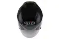 Casco jet Kyt by Suomy Hellcat Plain nero lucido