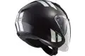 Casco jet LS2 OF573 TWISTER COMBO Nero Arcobaleno