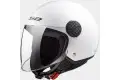 Casco jet LS2 SPHERE Solid Bianco