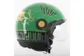 Casco jet MM Independent Calcio Storico Verde