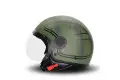 casco jet MM Independent Elegant verde militare