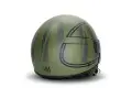 casco jet MM Independent Elegant verde militare