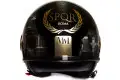 Casco jet MM Independent Roma Nero Lucido