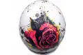 Casco jet MM Independent Tattoo Rose Bianco opaco