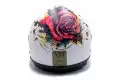 Casco jet MM Independent Tattoo Rose Bianco opaco