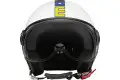 Casco jet MOMO DESIGN FIGHTER CLASSIC MULTICOLOR Bianco opaco