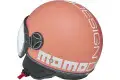 Casco jet MOMO DESIGN FIGHTER CLASSIC Rosso corallo opaco Bianco