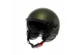 Casco jet Momodesign FGTR EVO MOMODESIGN E2206 MONO Verde opaco Nero