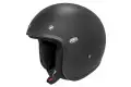 Casco jet Premier CLASSIC U9BM in fibra Nero Opaco