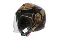 Casco jet Premier COOL OPT19 Nero Oro