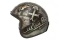 Casco jet Premier LE PETIT CLASSIC EVO OP 9 BM in fibra Nero Opaco