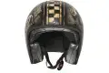 Casco jet Premier LE PETIT CLASSIC EVO OP 9 BM in fibra Nero Opaco