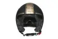 Casco jet Premier ROCKER OR19 BM Nero Oro