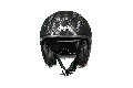Casco jet Premier VINTAGE CARBON 22.06 in carbonio Nero