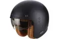 Casco jet Scorpion BELFAST LUXE in fibra Nero Opaco