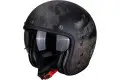 Casco jet Scorpion BELFAST TEMPUS in fibra Nero